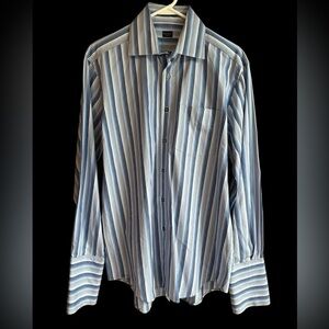 Paul Smith London Striped Cuff Shirt. 16.5, 39. EUC